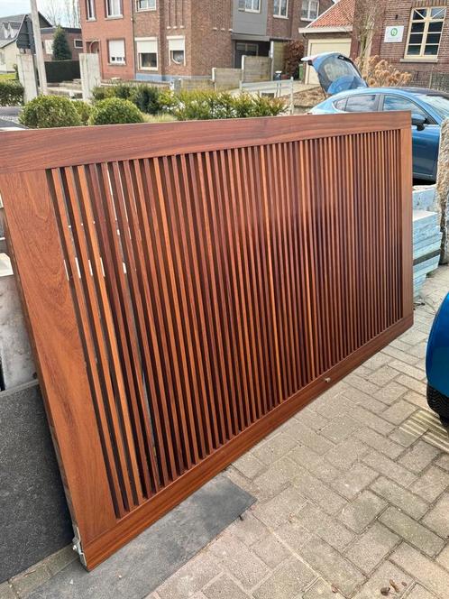 Massief notelaar moderene schuifdeuren, Doe-het-zelf en Bouw, Hout en Planken, Ophalen