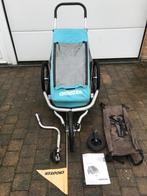 Croozer kid for 1 fietskar met hangmatje en vering, Ophalen, Gebruikt, Opvouwbaar, Croozer