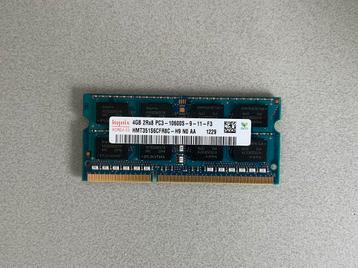 4GB DDR3 SODIMM RAM beschikbaar voor biedingen