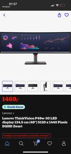 Lenovo 49 inch monitor (nieuw), Computers en Software, Monitoren, Nieuw, Ophalen of Verzenden, Ultrawide, LED