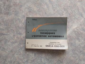 Garage Simca autosalon Voiture Frankrijk France Folder Tol beschikbaar voor biedingen
