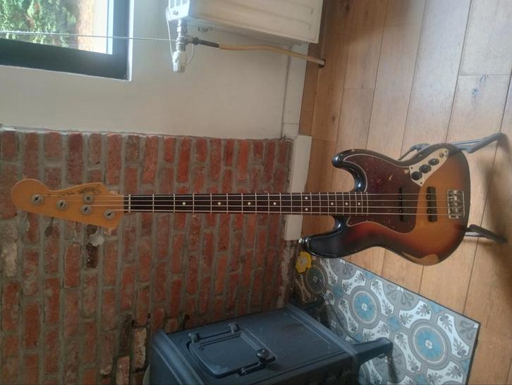 Fender Road Worn 60's Jazz Bass, Muziek en Instrumenten, Snaarinstrumenten | Gitaren | Bas, Gebruikt, Ophalen of Verzenden
