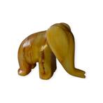 Decoratieve stenen olifant — Handgemaakte sculptuur, Ophalen of Verzenden