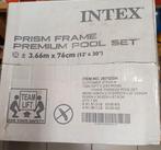 Intex Prism Frame Pool 366x76 cm, Tuin en Terras, Nieuw, Rond, Ophalen