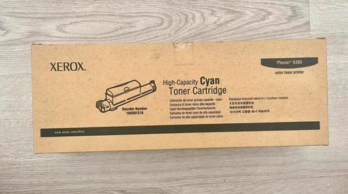 Cartouche de toner cyan haute capacité Xerox 106R01218, Hobby en Vrije tijd, Stempelen, Nieuw, Ophalen of Verzenden