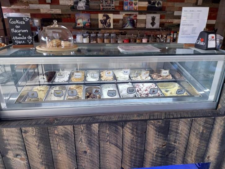 ijsdisplay, Zakelijke goederen, Horeca | Keukenapparatuur, Koelen en Vriezen, Gebruikt, Ophalen of Verzenden