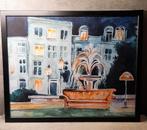 FRIENDS/De serie/ Iconische fontein /canvas in kader, Huis en Inrichting, Ophalen of Verzenden, Nieuw