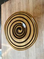 Decoratieve schaal, Ophalen of Verzenden, Zo goed als nieuw, Glas, Schaal