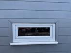 Kiepraam B95 x H45 dubbel glas incl vliegenhor en dorpel, Doe-het-zelf en Bouw, Ophalen, Gevelraam of Ruit, Gebruikt, Minder dan 80 cm