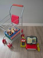 Winkelkarretje met kassa, Ophalen