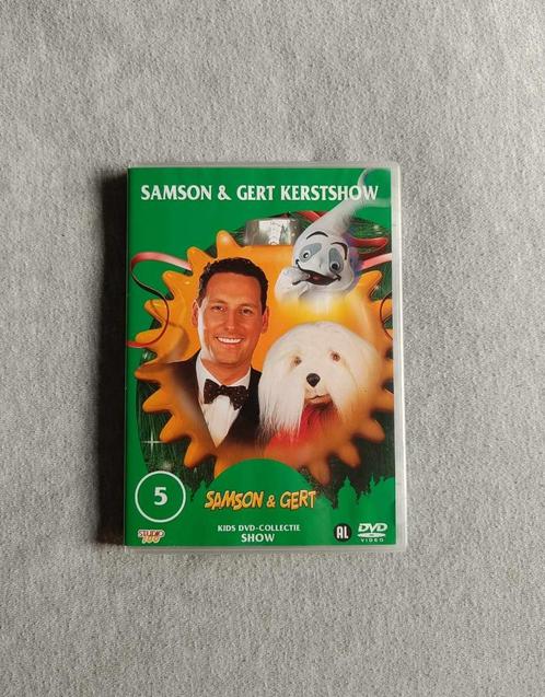 DVD - Samson & Gert - Kerstshow 2002  - Studio 100 - €12, Cd's en Dvd's, Dvd's | Kinderen en Jeugd, Gebruikt, Tv fictie, Overige genres