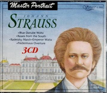 3 x cd   -   johann strauss beschikbaar voor biedingen