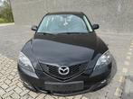 Mazda 3 Diesel 1.6D 90pk 2009 Airco, Auto's, Stof, Zwart, 4 cilinders, Zwart