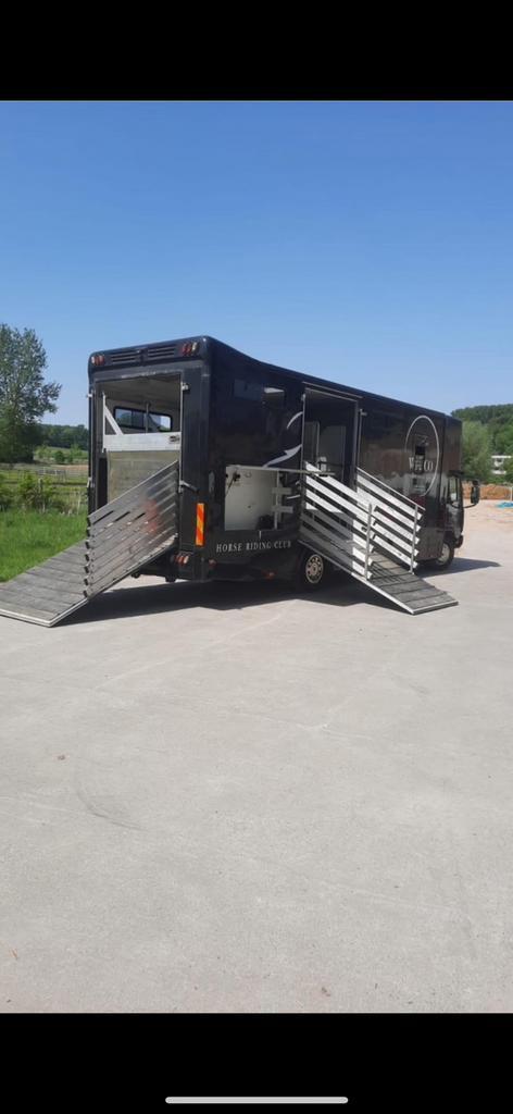 Paardencamion, Auto's, Vrachtwagens, Particulier, Volvo, Zwart, Zwart, Ophalen