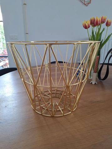 Messing wire basket Ferm Living