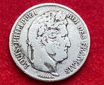 Oude zilveren munt van 5 Francs Louis Philippe 1835, Ophalen of Verzenden, Zilver