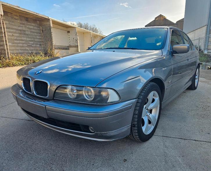 BMW 520i E39 206.715km 06/2002 facelift zeer mooie wagen, Auto's, BMW, Particulier, 5 Reeks, ABS, Achteruitrijcamera, Airbags