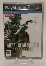Metal Gear Solid 3 Snake Eater PS2 SEALED, Games en Spelcomputers, Games | Sony PlayStation 2, Ophalen, 1 speler, Nieuw, Vanaf 16 jaar