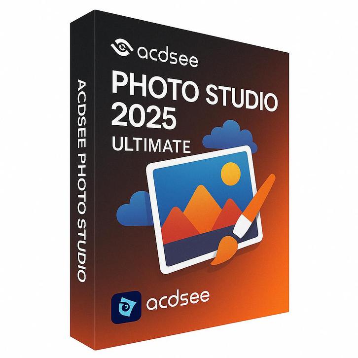 ACDSEE Photo Studio 2025 Ultimate, Computers en Software, Navigatiesoftware, Nieuw, Ophalen