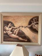 Schilderij "Schepping van Adam", Antiek en Kunst, Kunst | Schilderijen | Klassiek, Ophalen
