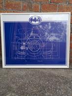 Batmobile ontwerptekeningen., Verzamelen, Ophalen of Verzenden, Zo goed als nieuw