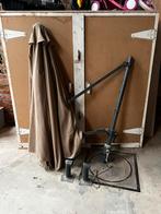 Parasol deporte beige 3m, Ophalen, Zo goed als nieuw