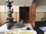 Microscopen Olympus met bijbehorende foto camera, TV, Hi-fi & Vidéo, Comme neuf, Enlèvement