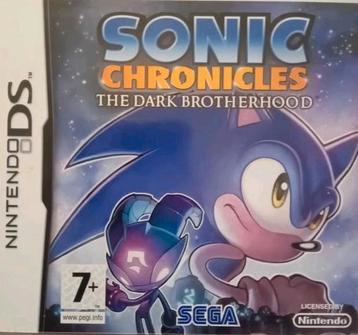 Sonic Chronicles:Nintendo DS game. VOLLEDIG beschikbaar voor biedingen