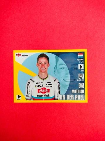 Autocollant Panini Tour de France 2024 Mathieu van der Poel, Enlèvement ou Envoi, Neuf