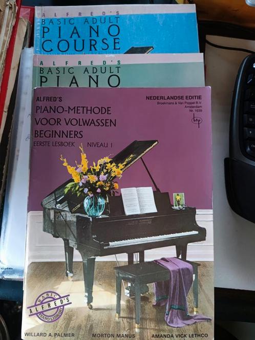Alfred's Piano methode volwassen beginners, Boeken, Muziek, Gelezen, Ophalen of Verzenden