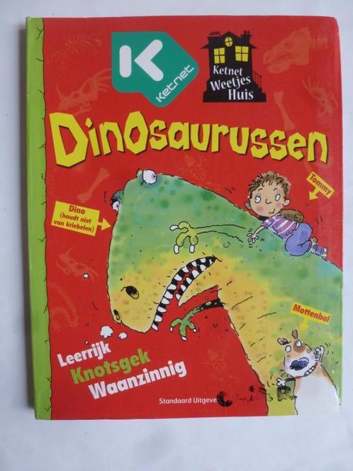 Dinosaurussen, weetjesboek Ketnet, Boeken, Kinderboeken | Jeugd | onder 10 jaar, Zo goed als nieuw, Non-fictie, Ophalen of Verzenden