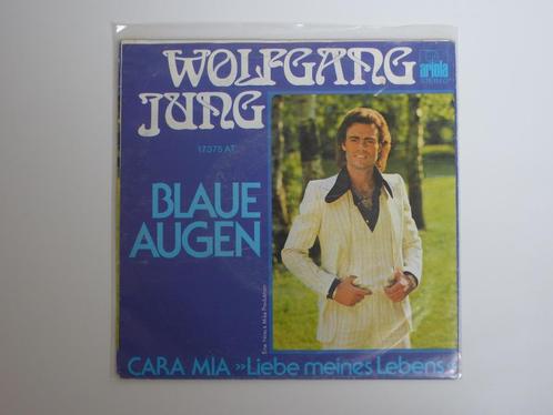 Wolfgang Jung  Blaue Augen 7" 1976, Cd's en Dvd's, Vinyl Singles, Gebruikt, Single, Pop, 7 inch, Ophalen of Verzenden