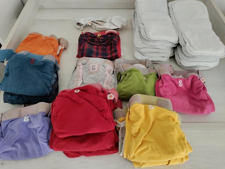 Luiers wasbare luierpakketten, Kinderen en Baby's, Babykleding | Baby-kledingpakketten, Gebruikt, Ophalen
