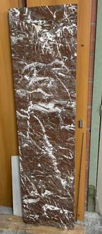 Rode Belgische Royal Marmer "Namur" 180X47.5cm ongeschonden!, Ophalen, 60 cm of meer, 40 tot 60 cm, Overige typen