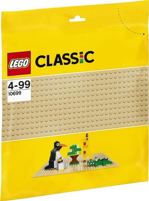 Lego 10699 bouwplaat (zandkleurig) 2 stuks - NIEUW!, Kinderen en Baby's, Speelgoed | Duplo en Lego, Nieuw, Lego, Complete set