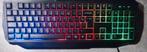 Clavier azerty gaming, Informatique & Logiciels, Claviers, Comme neuf, Azerty, Clavier gamer, Enlèvement