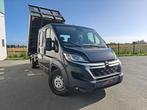 Citroën Jumper 2.0 BlueHDi L4 double cabine Benne hydrauliq, Auto's, Voorwielaandrijving, 4 deurs, Gebruikt, Zwart