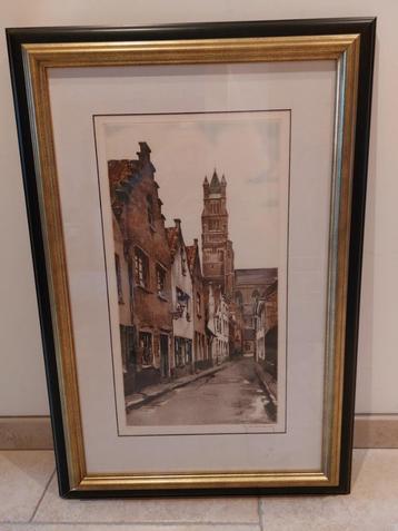 Schilderij Roger Hebbelinck - Brugge beschikbaar voor biedingen