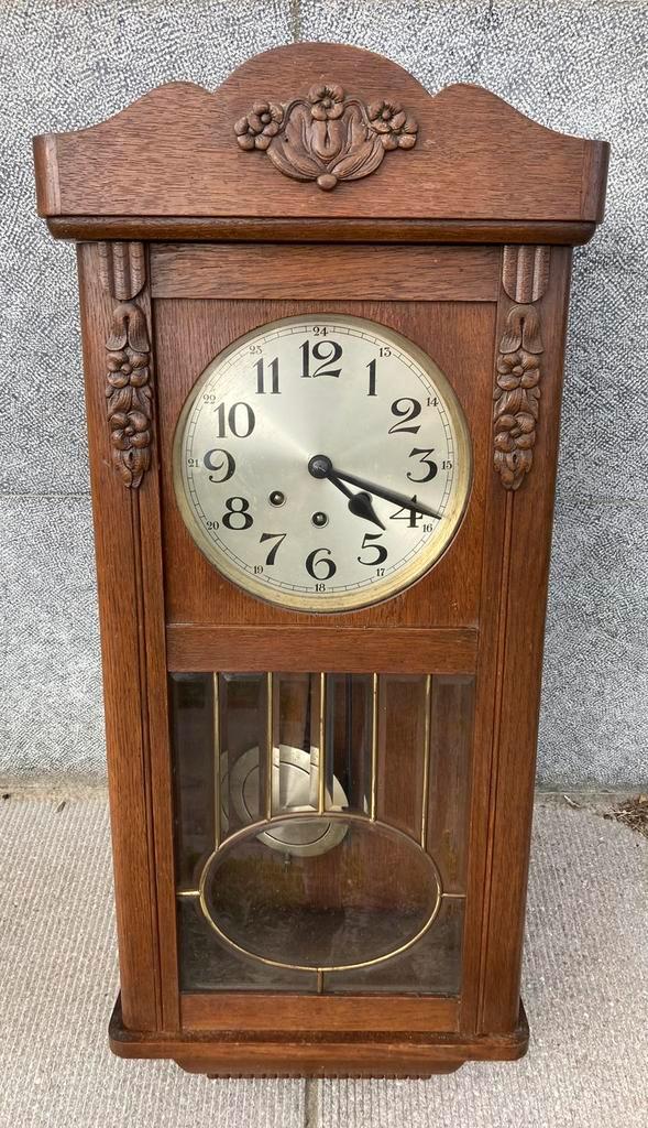 Horloge murale mécanique Westminster – Allemagne 1930-40, Antiquités & Art, Antiquités | Horloges, Enlèvement