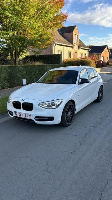 Bmw 1-serie, Auto's, Euro 5, Zwart, 4 cilinders, Wit