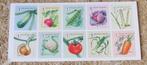 1 x 10 groenten, 10 postzegels Nummer 1, Frankeerzegel, Ophalen of Verzenden, Zonder stempel, Postfris