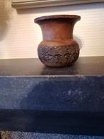 Afrikaans houten gegraveerd potje, Antiquités & Art, Enlèvement