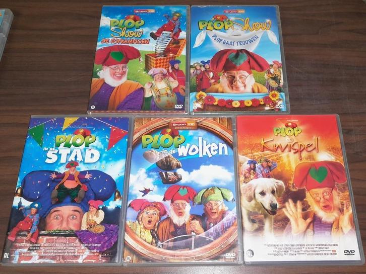 5 Kabouter PLOP Dvd’s, Cd's en Dvd's, Dvd's | Kinderen en Jeugd, Gebruikt, Alle leeftijden, Ophalen of Verzenden