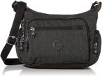 Kipling GABBIE S schoudertas zwart/grijs, Verzenden, Zo goed als nieuw, Zwart, Kipling