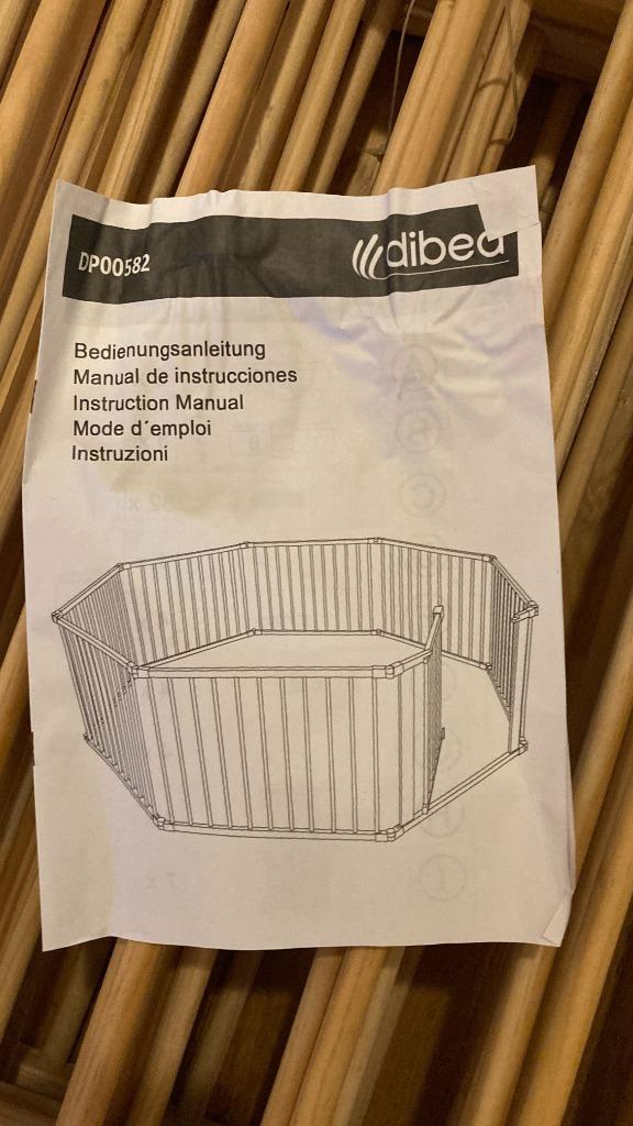 Parc Bébé avec porte - massief bois, Enfants & Bébés, Parcs, Comme neuf, Enlèvement