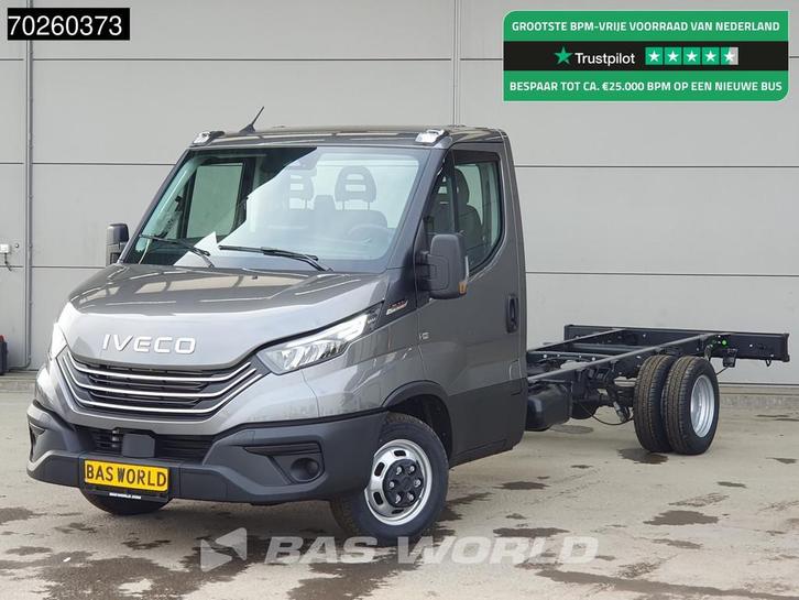Iveco Daily 35C21 3.0L Automaat BPM VRIJ Chassis Cabine 410W, Auto's, Bestelwagens en Lichte vracht, Bedrijf, Te koop, Iveco, Diesel