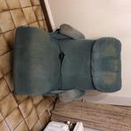 Gratis gratis groene stoffen elektrische relaxzetel, Ophalen, Gebruikt, Stof