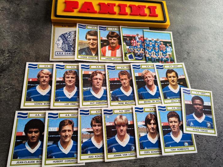 PANINI FOOTBALL 84 ARA GENT 18 AUTOCOLLANTS 1984, Hobby & Loisirs créatifs, Autocollants & Images, Neuf, Envoi