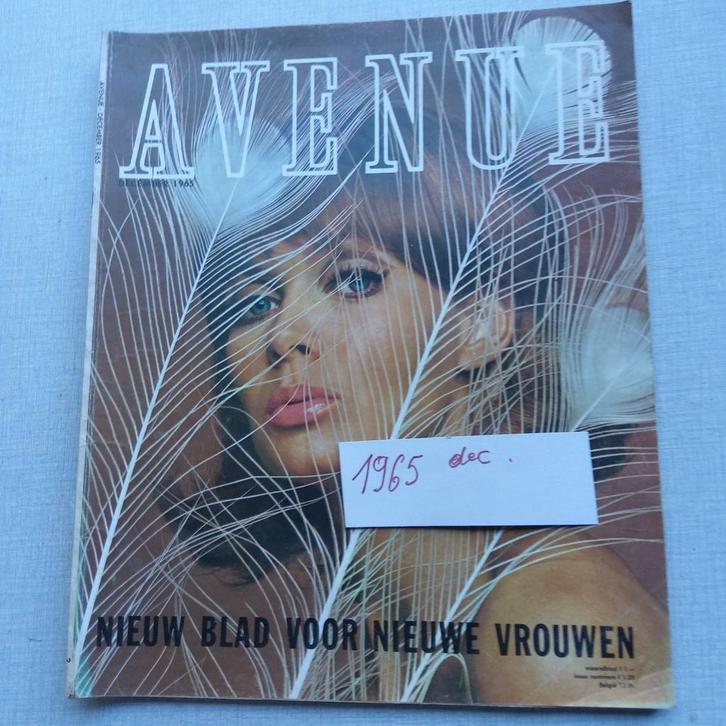 "Avenue": 10 vintage magazines 1965- 1971., Boeken, Hobby en Vrije tijd, Zo goed als nieuw, Ophalen of Verzenden