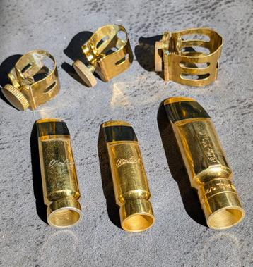 becs saxophones Otto Link soprano et alto beschikbaar voor biedingen